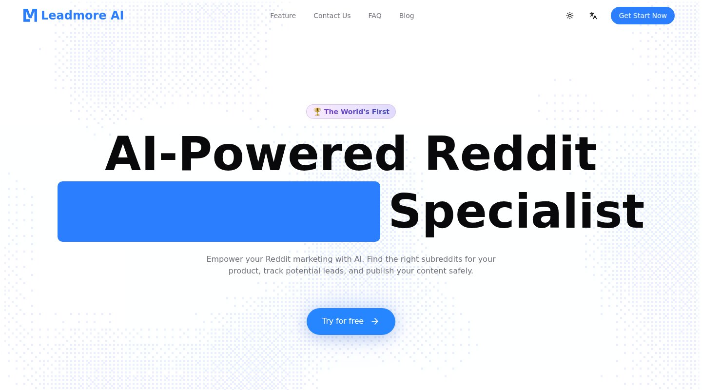 Leadmore AI Dashboard