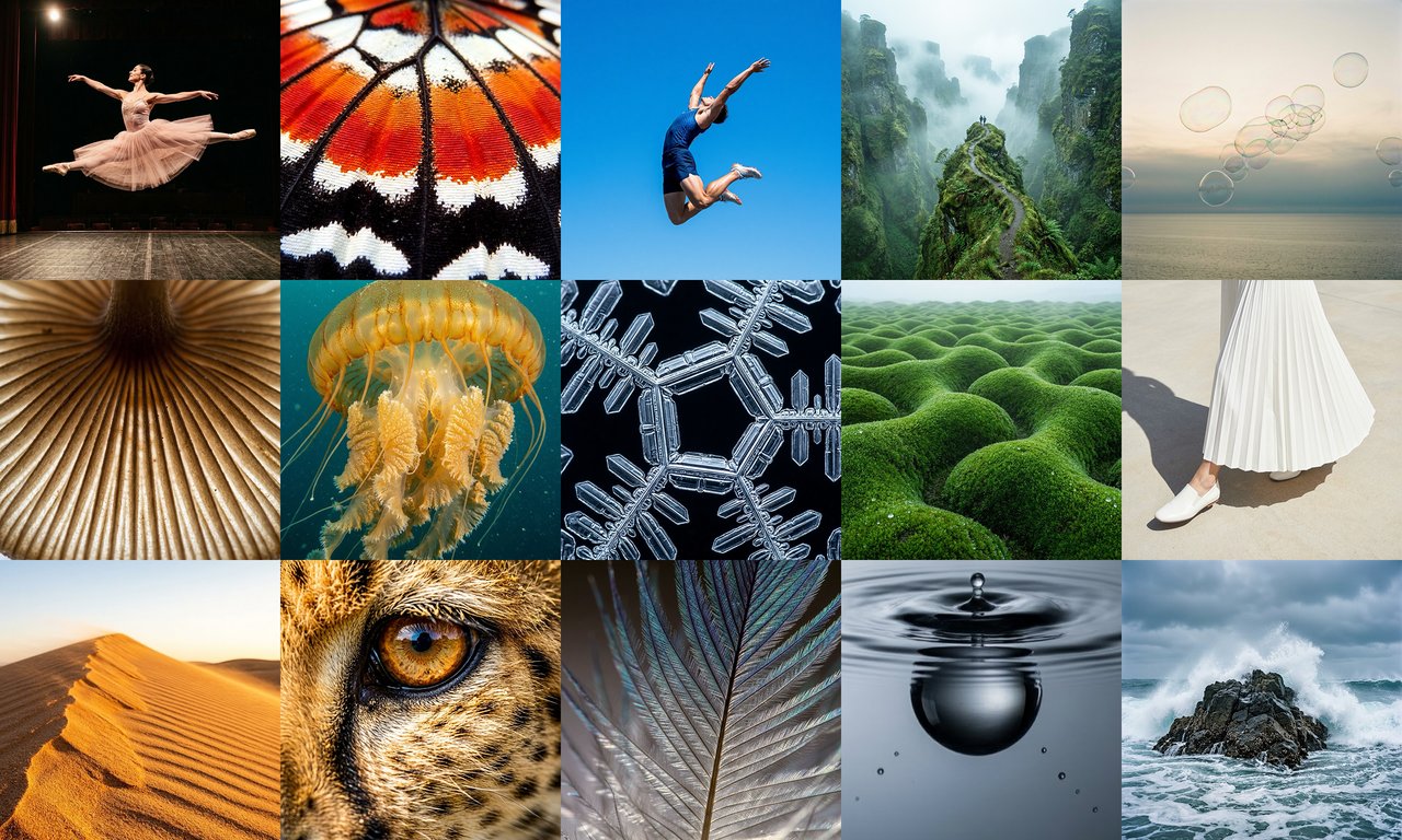 MAI-Image-2 grid showing multiple generated image styles