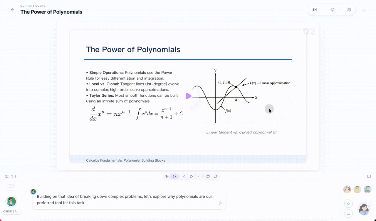 OpenMAIC slide generation demo