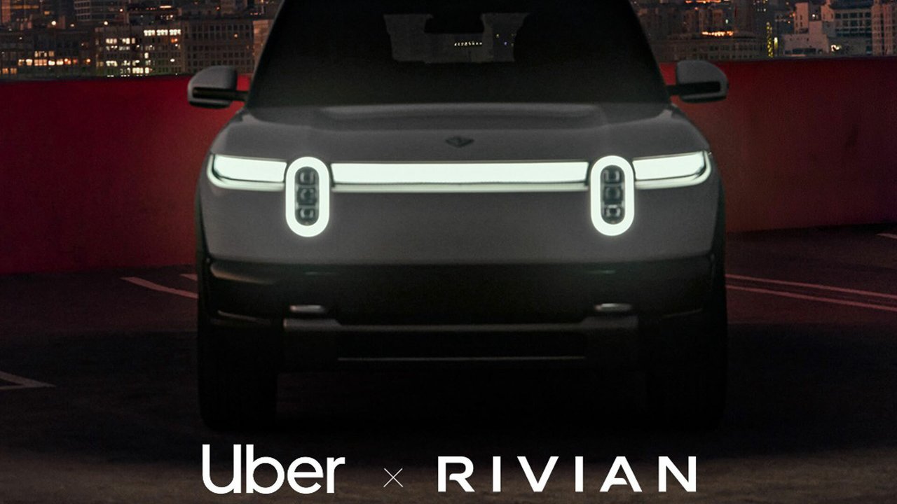 Rivian R2 autonomous robotaxi designed for Uber partnership