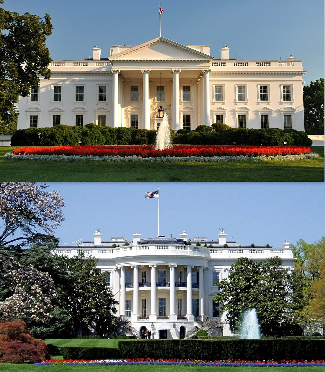The White House, where the new federal AI framework was announced