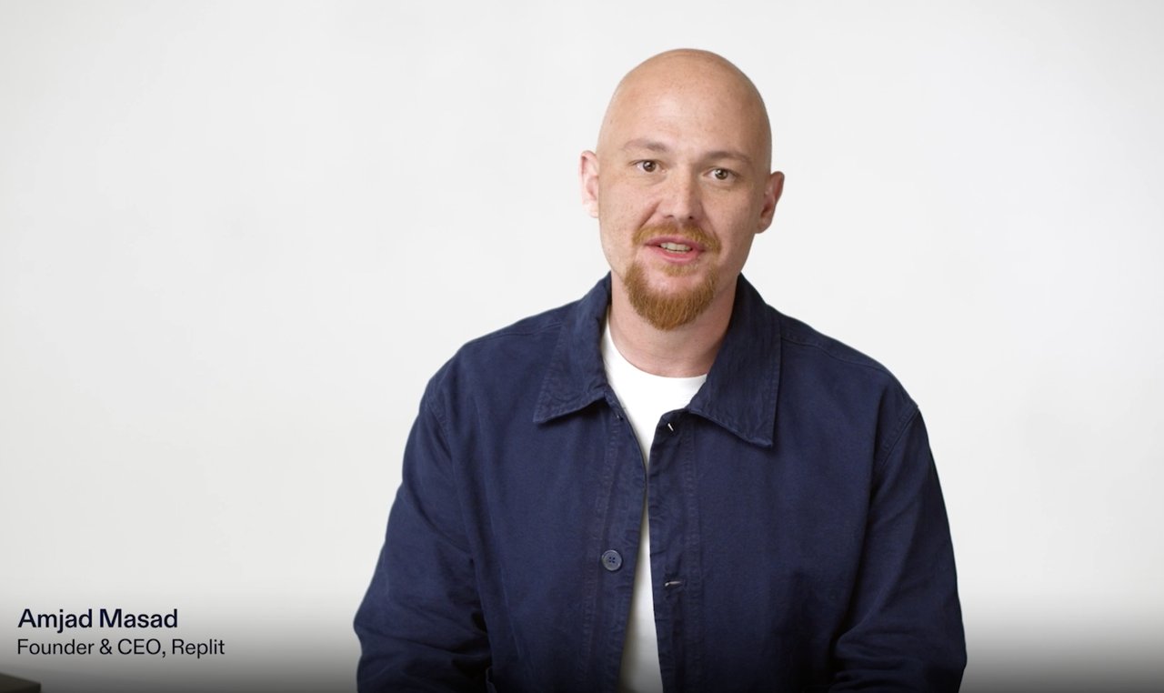 Replit founder and CEO Amjad Masad