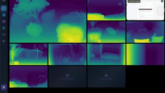 SharpAI Aegis benchmark demo running on Apple Silicon
