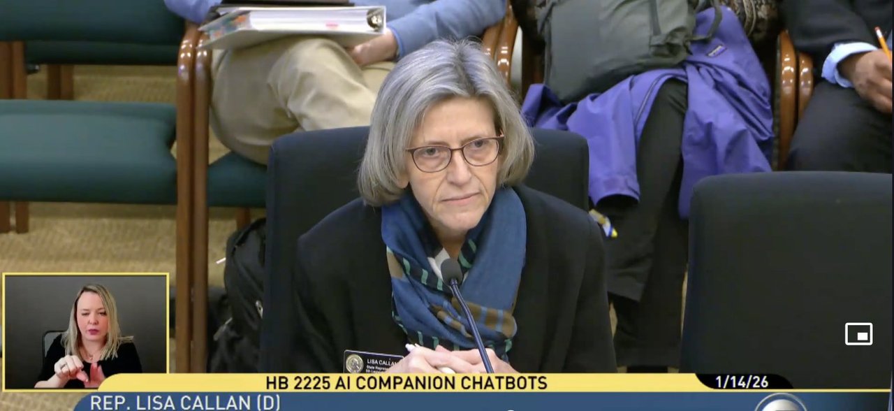 Washington Rep. Lisa Callan, sponsor of HB 2225