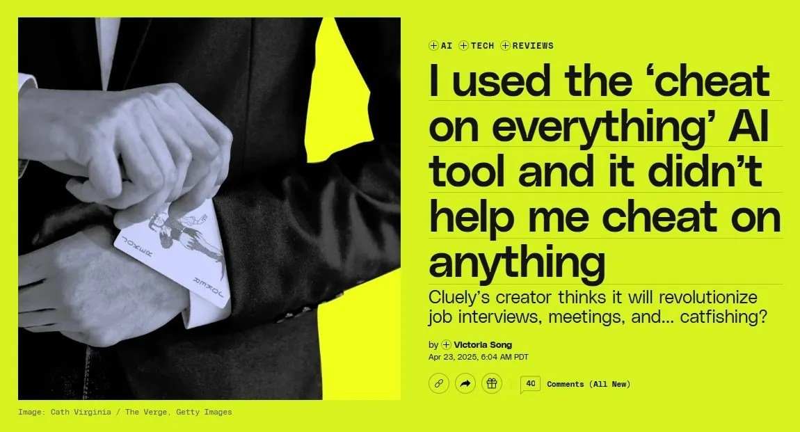 Screenshot showing Google Search rewriting article headlines with AI