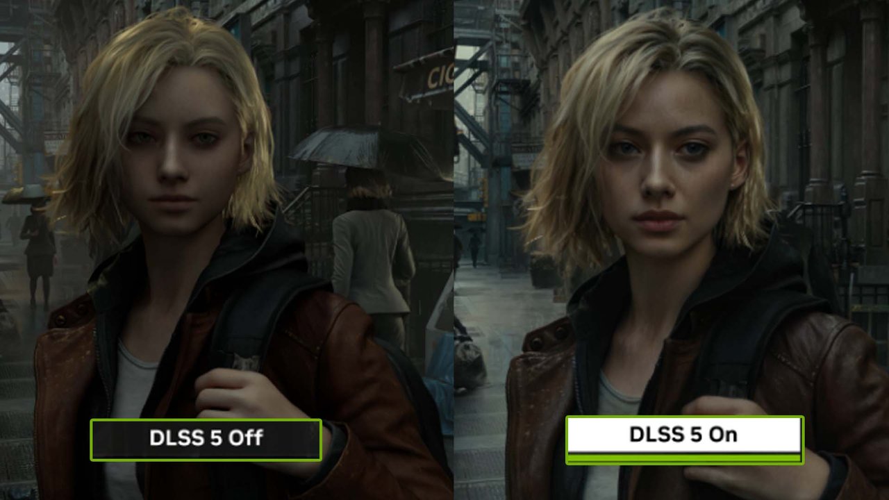 DLSS 5 AI slop faces comparison — the meme that launched a thousand complaints