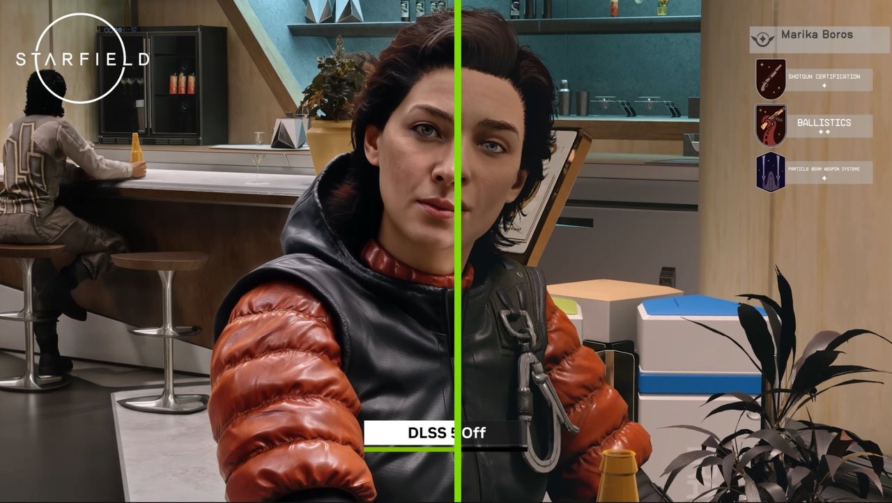 Another example of DLSS 5 altering game character appearances