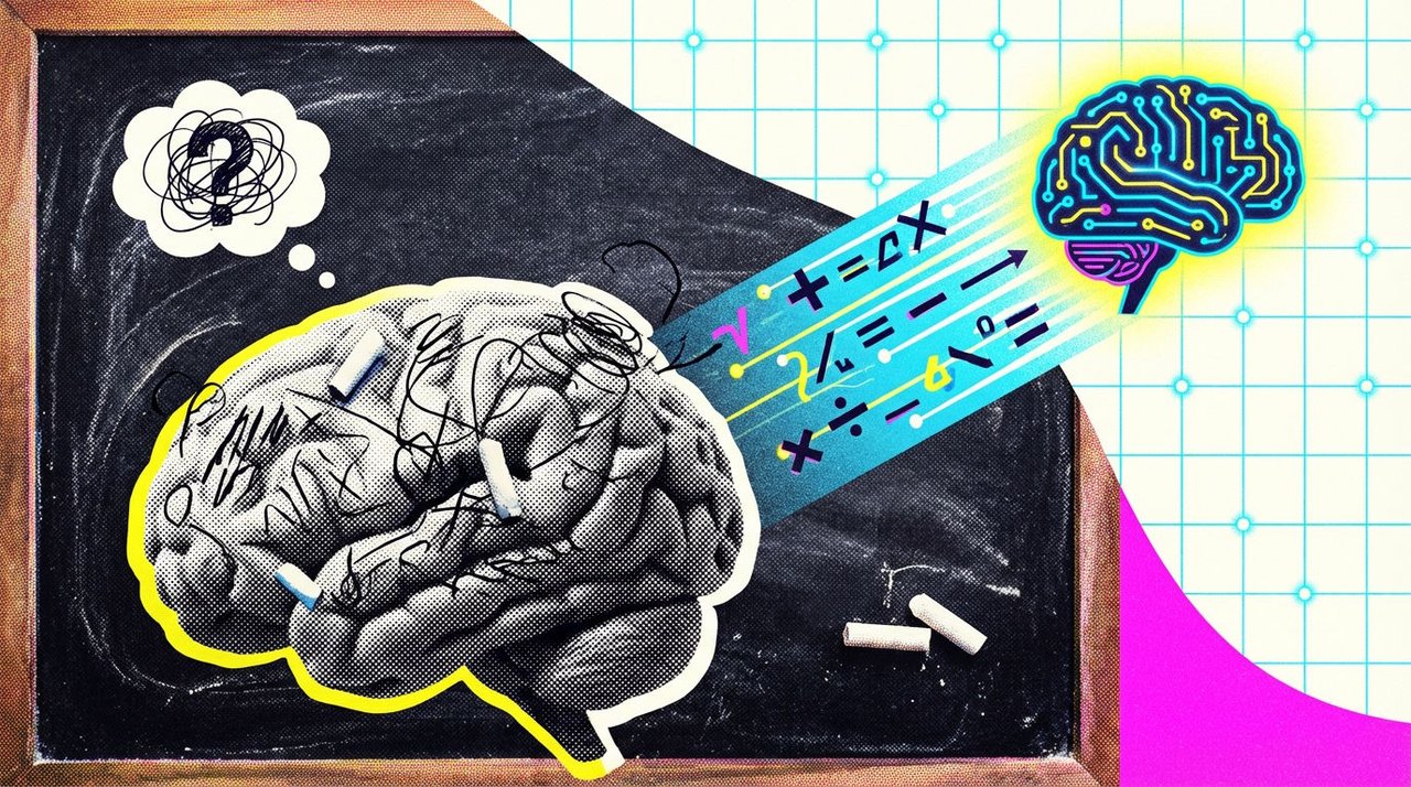 AI brain illustration showing the concept of adaptive thinking