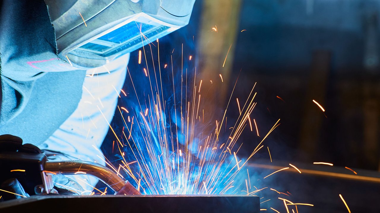 Infrastructure construction workers building data center facilities