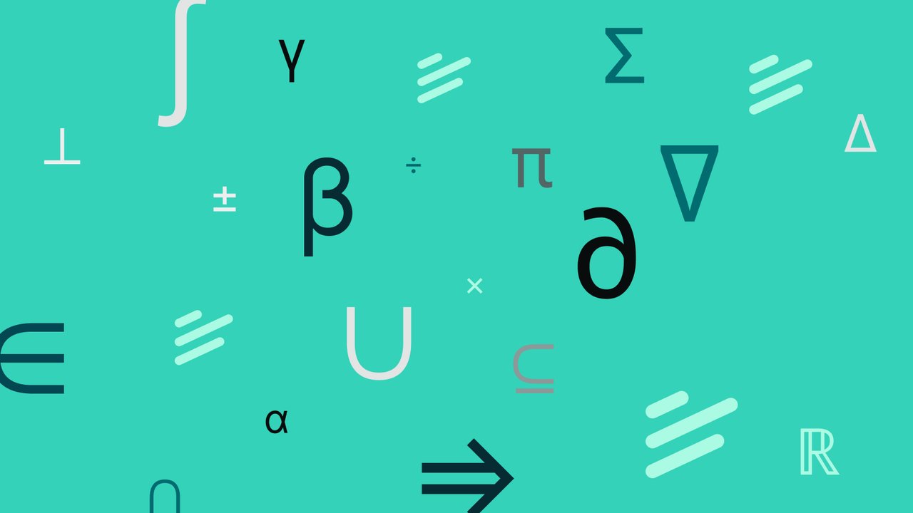 Epoch AI FrontierMath benchmark banner with mathematical symbols