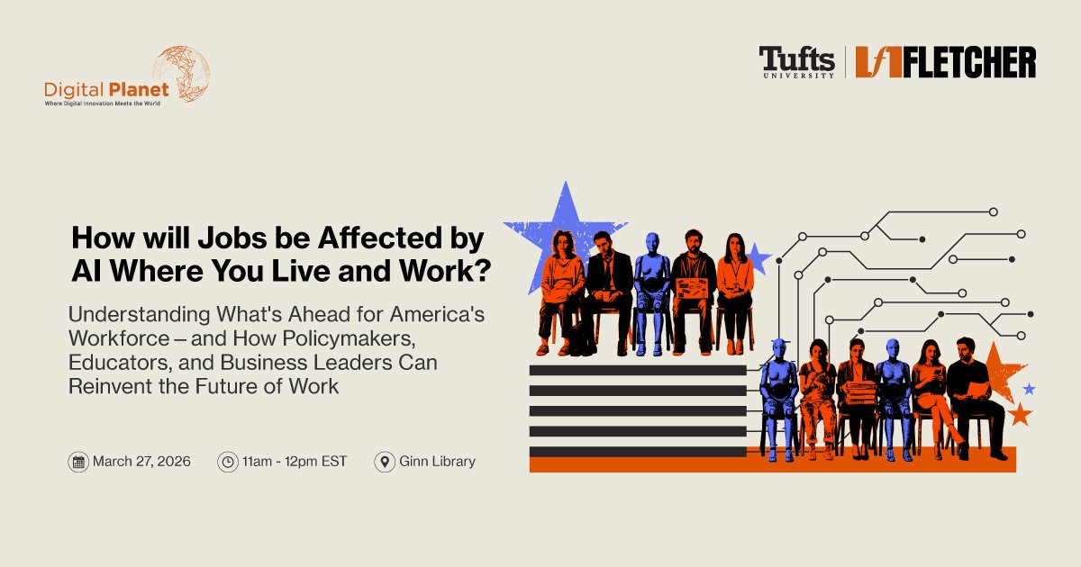 Tufts University American AI Jobs Risk Index - Will Wired Belts Become the New Rust Belts?