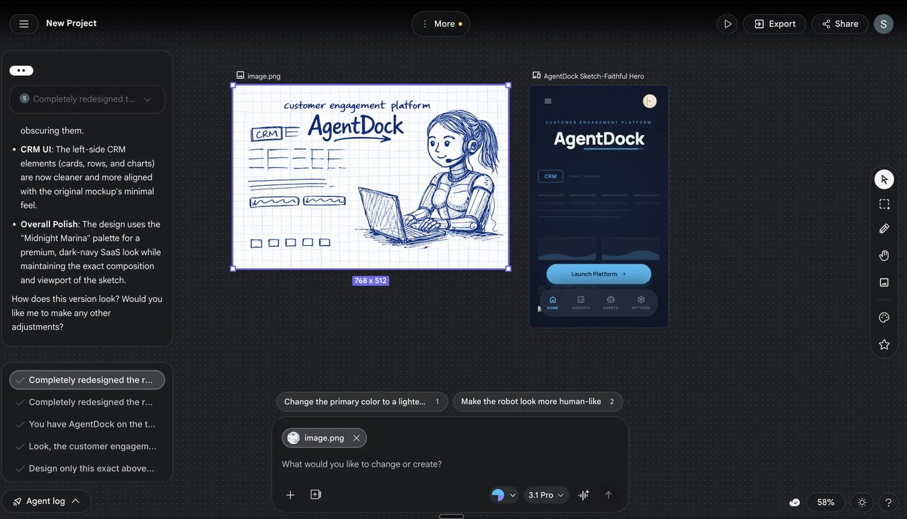 Google Stitch vs Figma competitive landscape — AI design tool market disruption and automation analysis