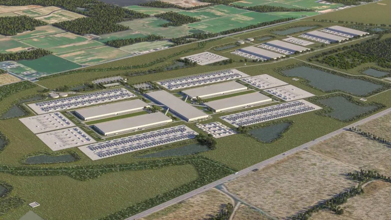 Meta's $27 billion Hyperion AI data center architectural rendering showing the Louisiana facility