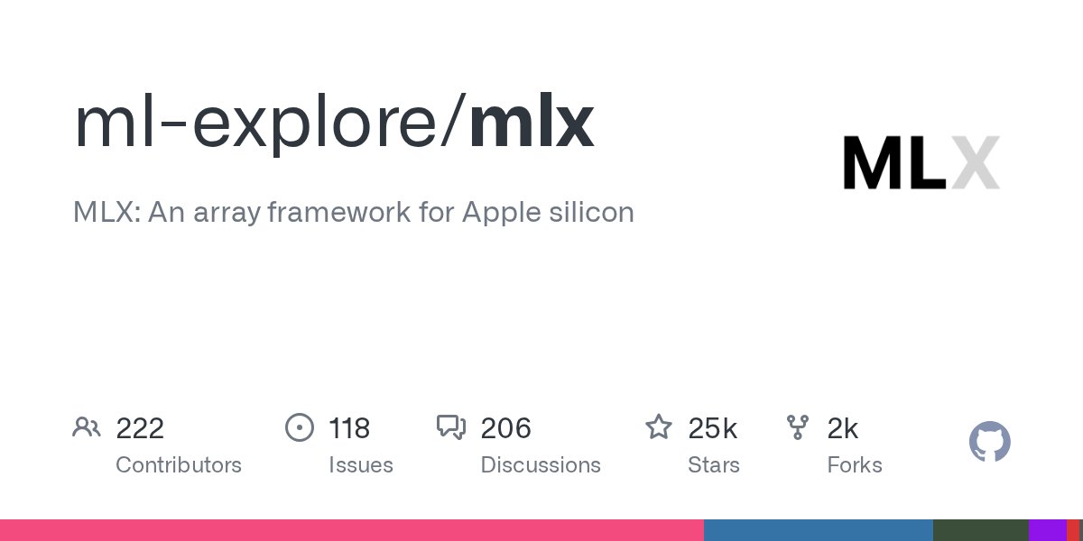 Apple MLX framework powering local vision AI on M1 M2 M3 M4 Apple Silicon — faster on-device inference than CPU