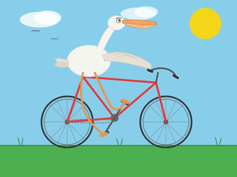 Qwen3.6-27B local AI model generating a valid SVG image of a pelican riding a bicycle — coding benchmark output