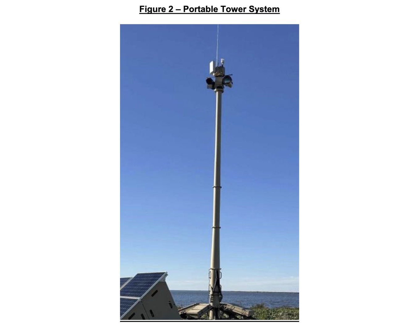 Proposed Anduril AI surveillance tower for San Clemente, California — public records released to EFF