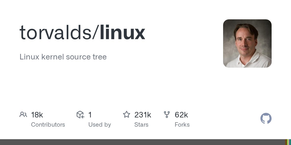 Linux kernel source code on GitHub — 40 million lines tracked for performance regressions by the Phoronix Test Suite since 2007